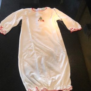 EUC Newborn Christmas Gown